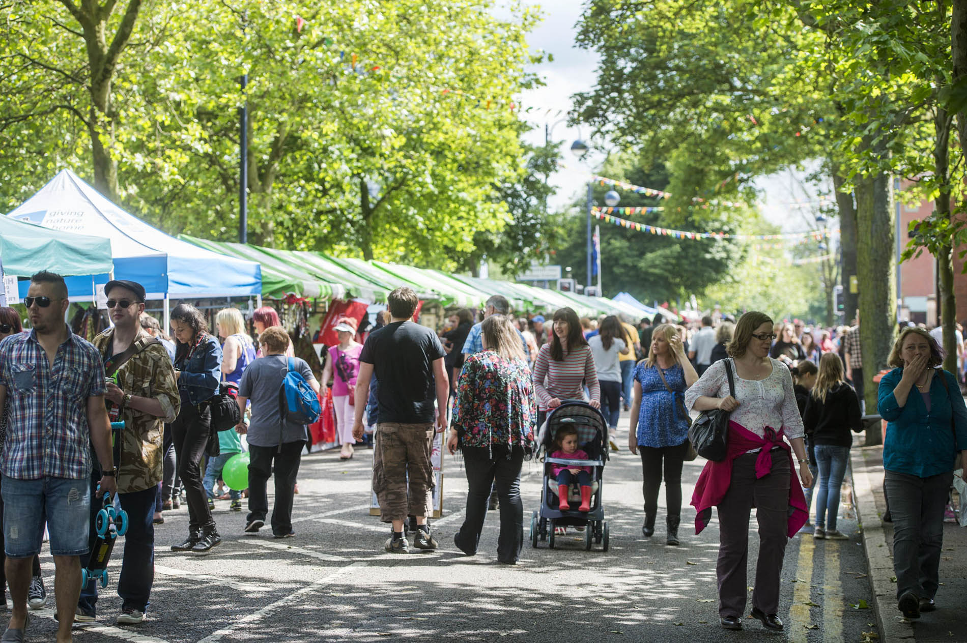 Festival crowd