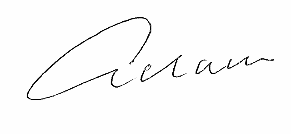 Cllr Clarke signature