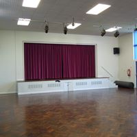 Eyres Monsell hall and stage