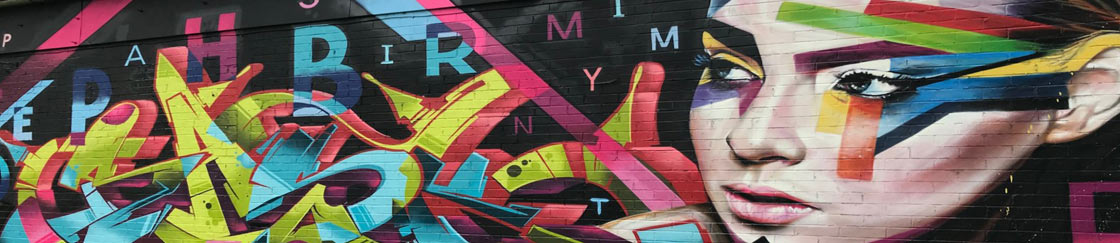 Graffitti-banner