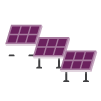 Solar Panels representing At Work Theme